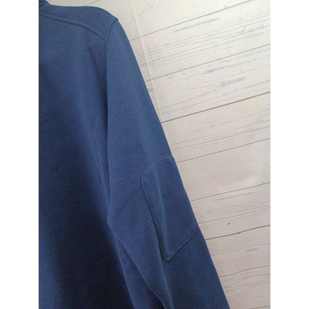Columbia Sweater XL Gray Fleece Quarter Zip Pullover Long Sleeve Zip Pocket Mens - Picture 4 of 6